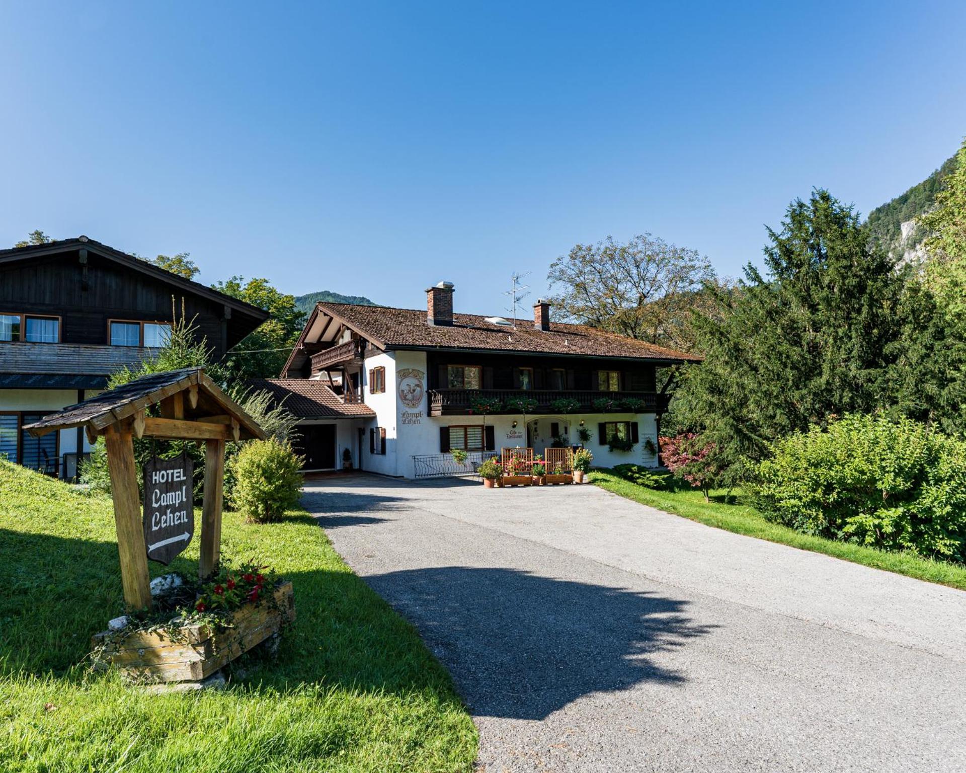 Hotel & Chalets Lampllehen Marktschellenberg Exterior foto